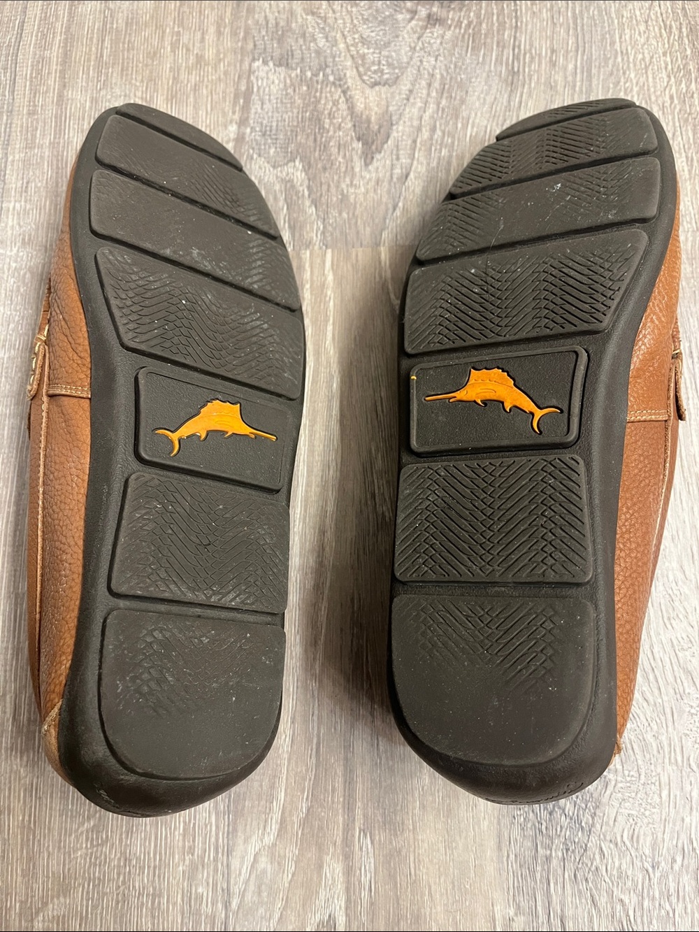 Tommy Bahama Leather Slip-On Loafers - Picture 8 of 8
